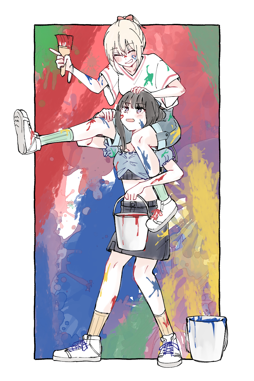 Inoue Takina (Lycoris Recoil) Rule 34 Image