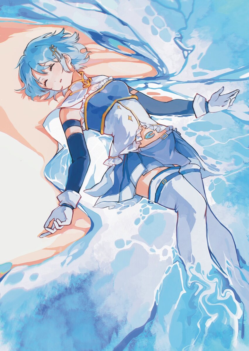 Miki Sayaka (Mahou Shoujo Madoka Magica) Rule 34 Image