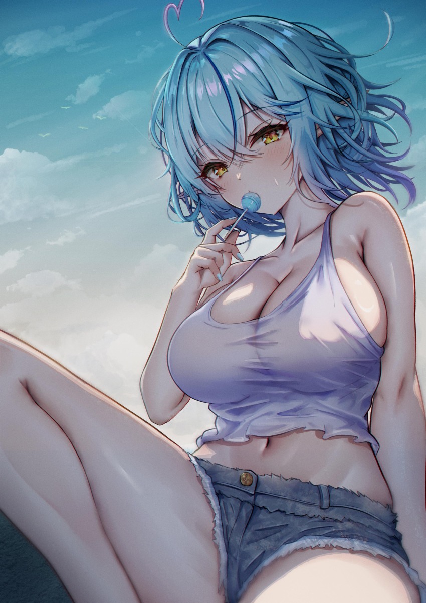 Yukihana Lamy (Hololive) Rule 34 Image