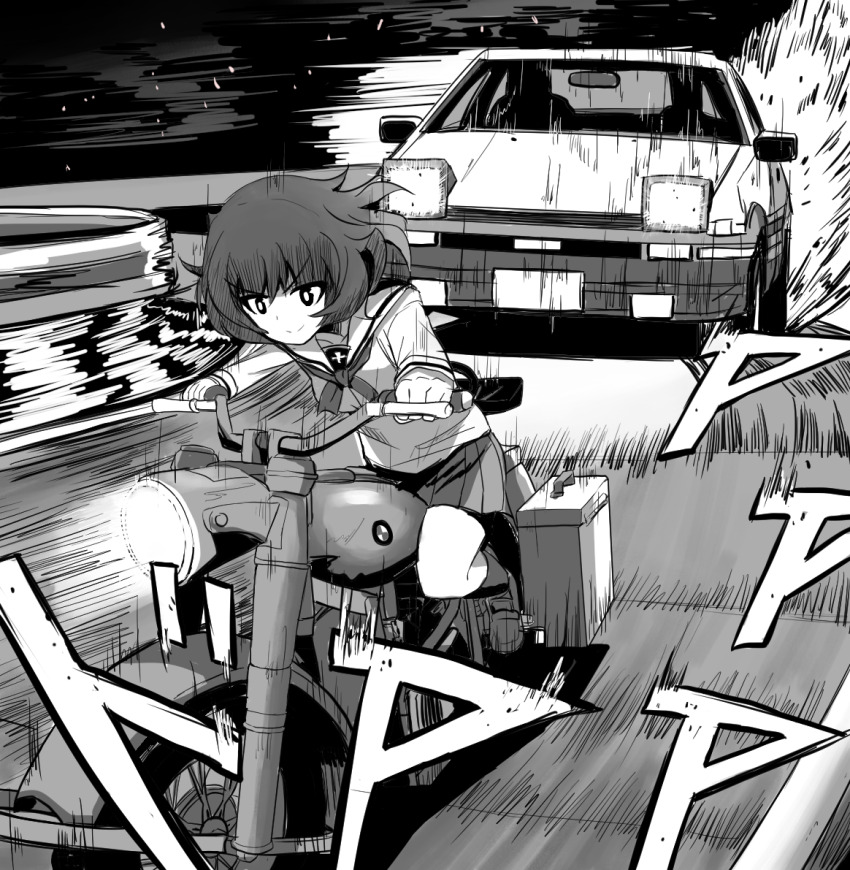 Akiyama Yukari (Bmw) Rule 34 Image
