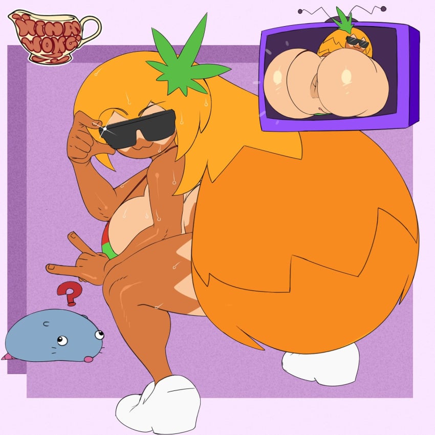 Pineapple Toppin (Pizza Tower) Rule 34 Image