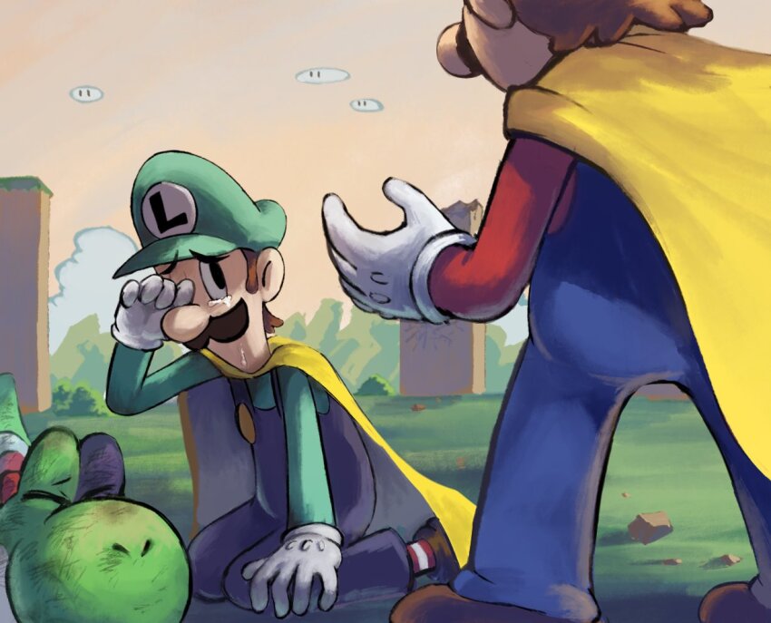 Luigi (Mario (Series)) Rule 34 Image