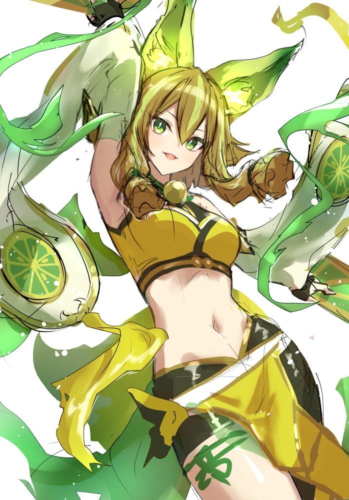 Hu-Li The Jewel Mikanko (Yu-Gi-Oh!) Rule 34 Image