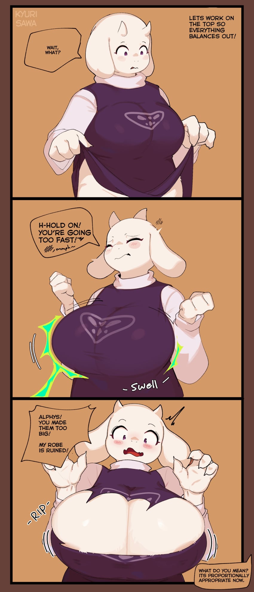 Alphys (Undertale) Rule 34 Image