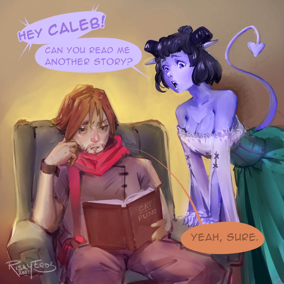 Caleb Widogast (Critical Role) Rule 34 Image