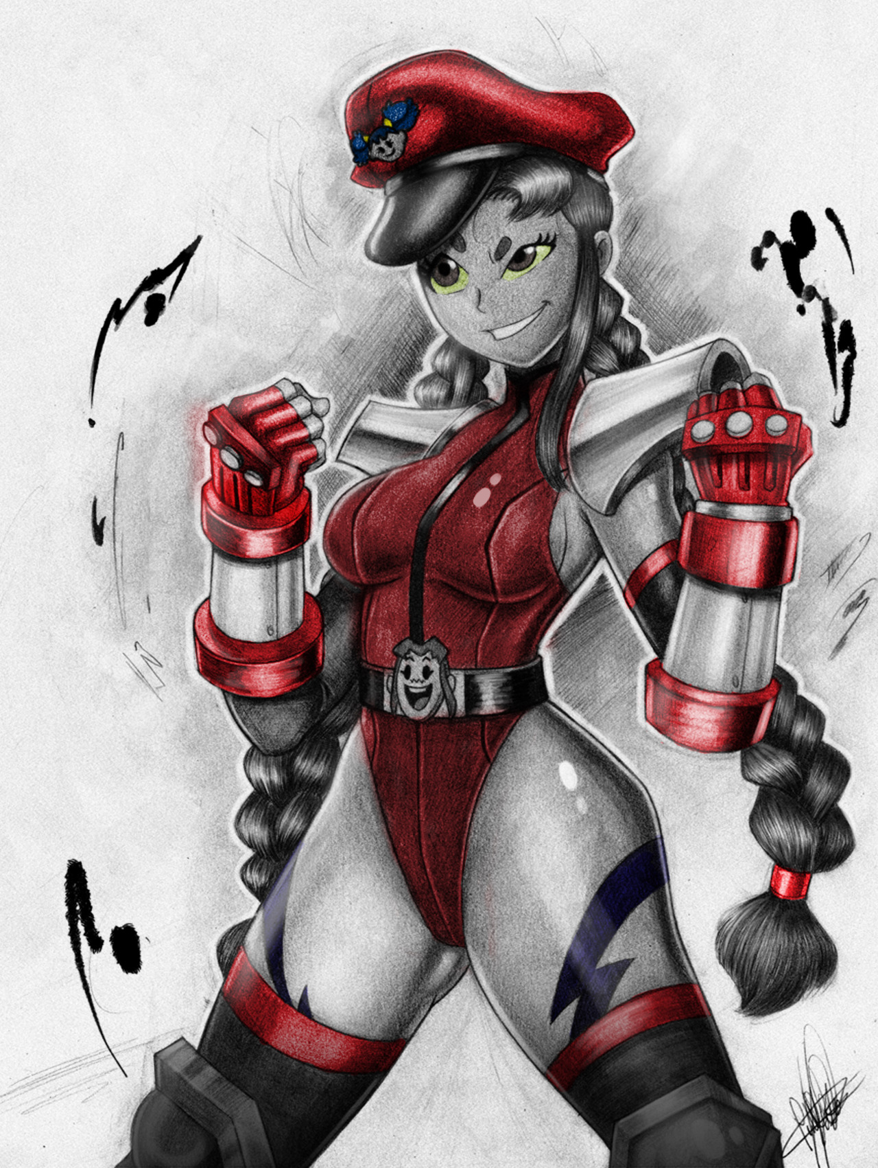 M Bison (Capcom) Rule 34 Image