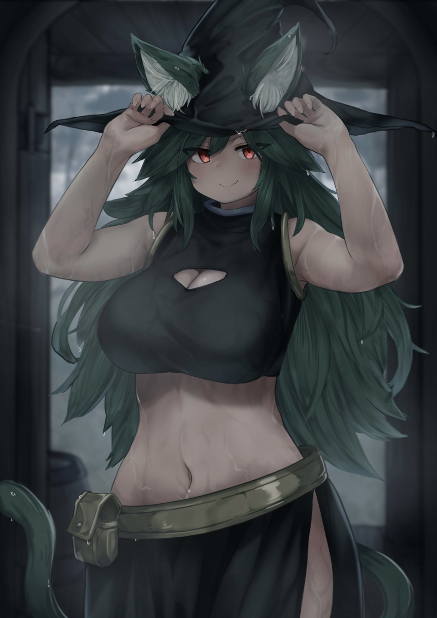 Adjusting Clothes Rule 34 Image