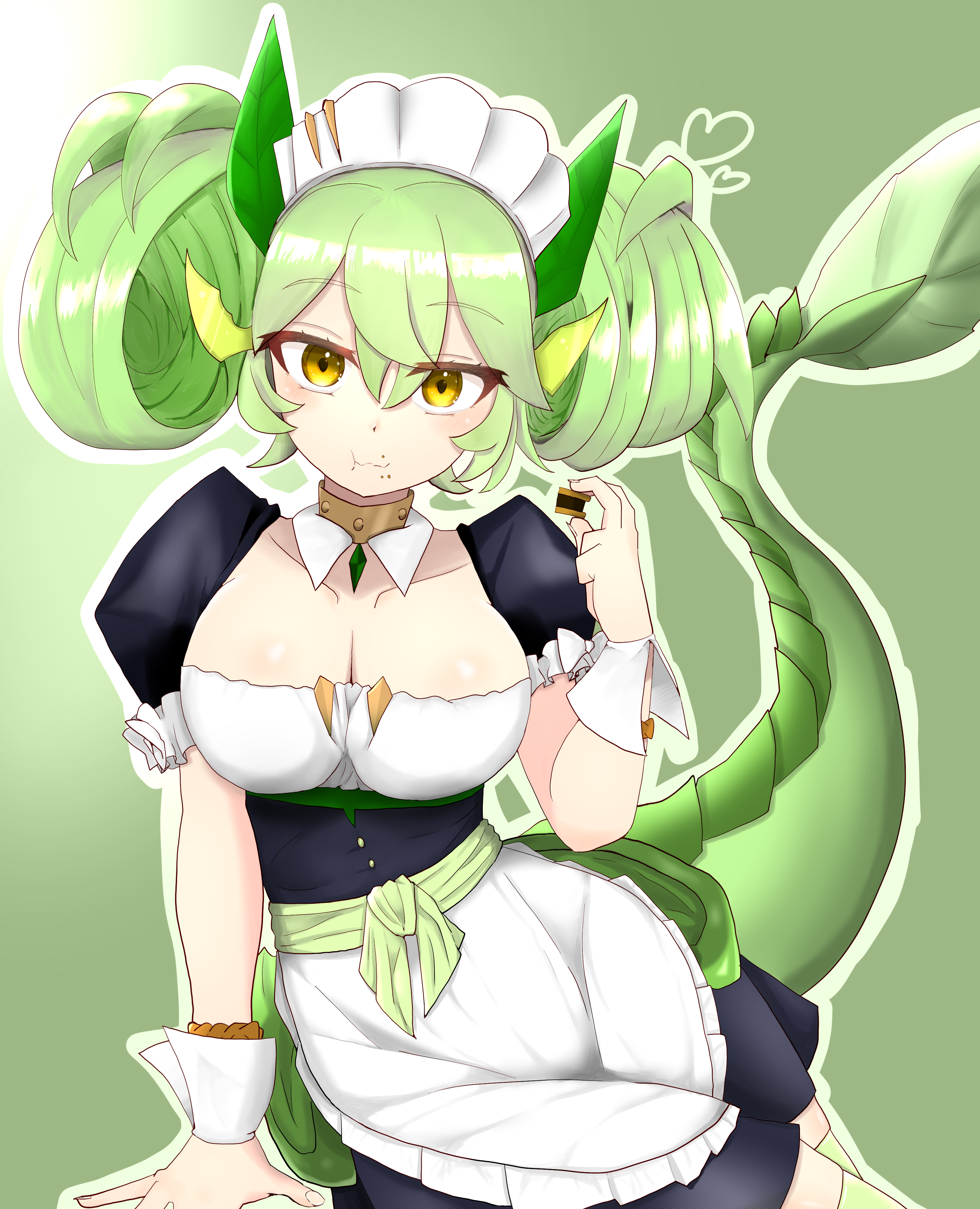 Parlor Dragonmaid (Yu-Gi-Oh!) Rule 34 Image