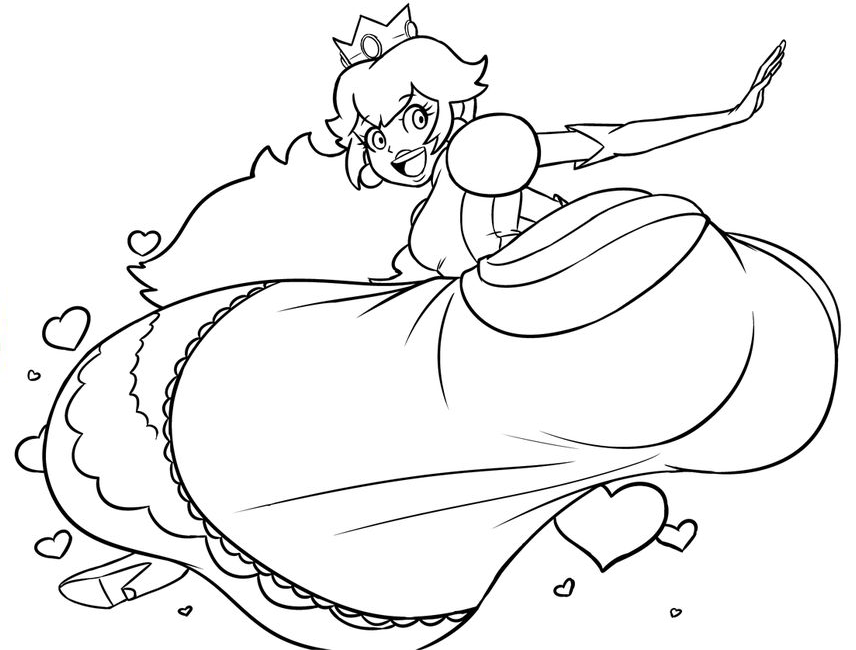 Princess Peach (Mario (Series)) Rule 34 Image