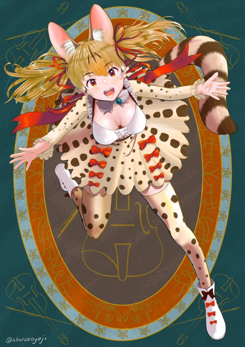 Large-Spotted Genet (Kemono Friends) Rule 34 Image
