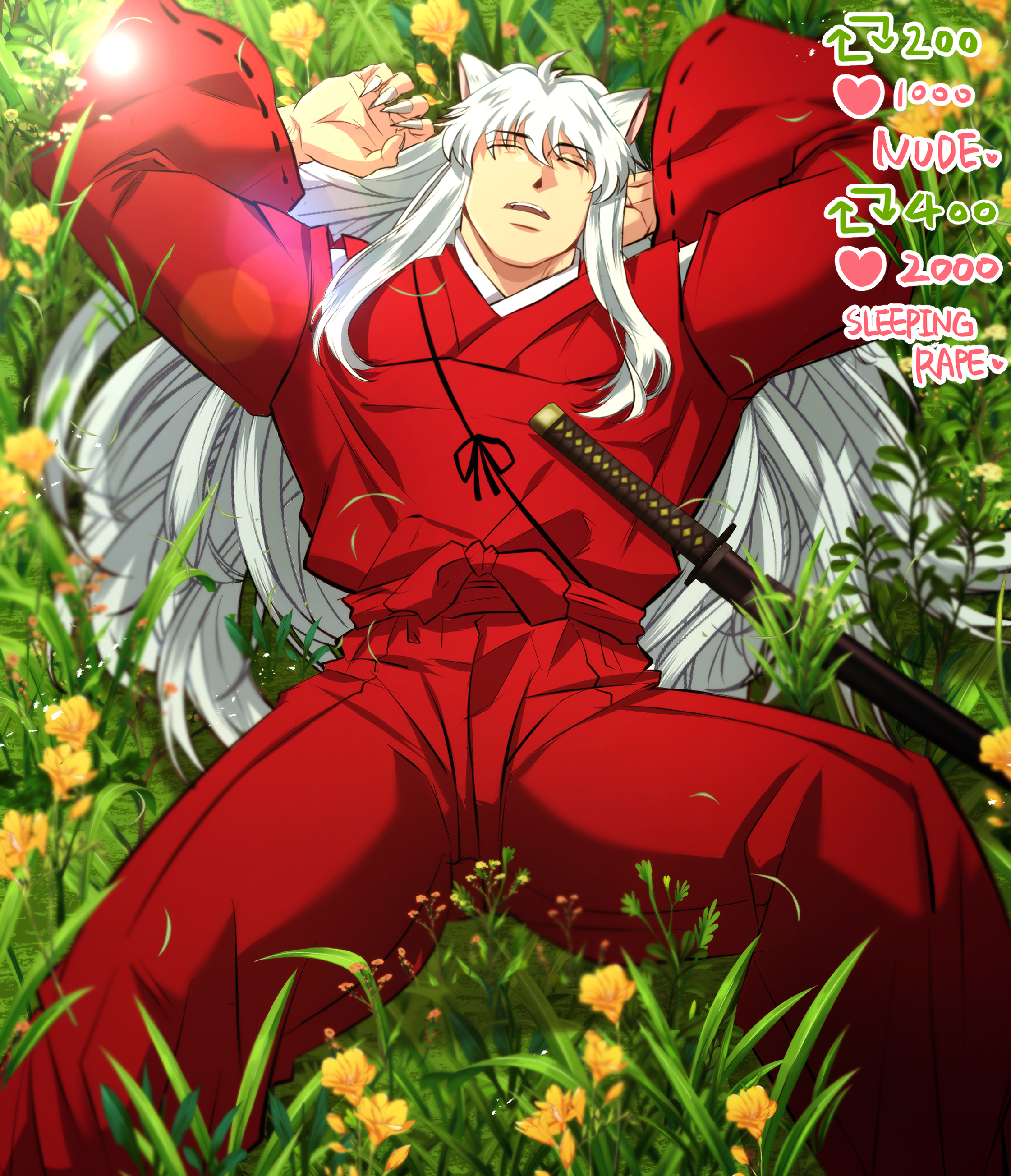 Inuyasha (Character) Rule 34 Image