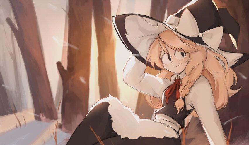 Kirisame Marisa (Touhou) Rule 34 Image