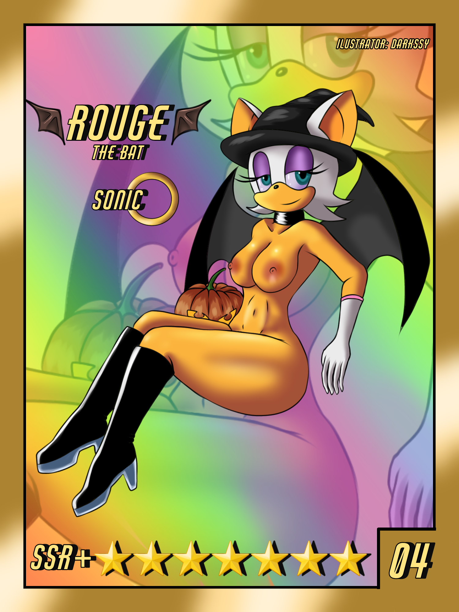 Rouge The Bat (Halloween) Rule 34 Image
