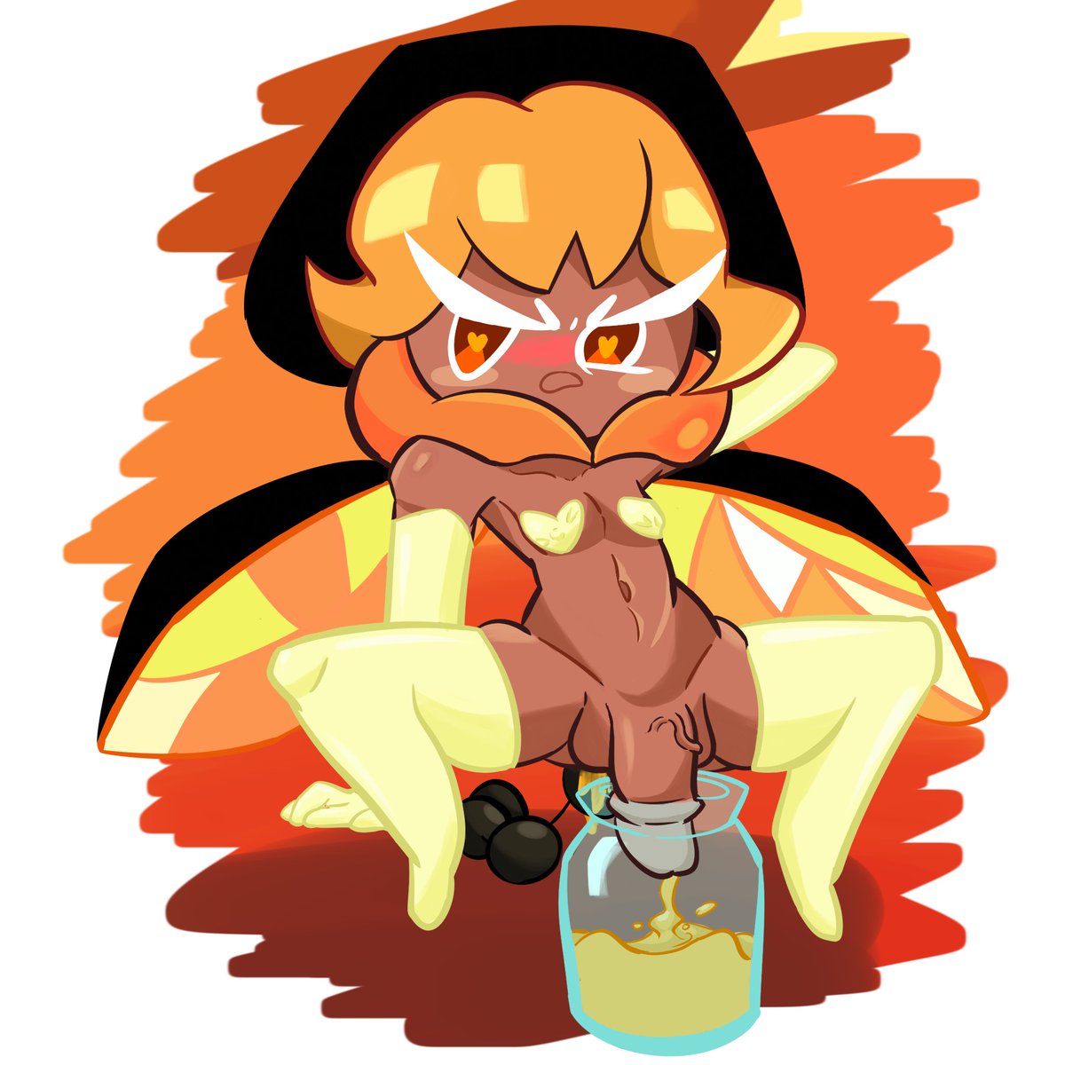 Amber Sugar Cookie (Cookie Run) Rule 34 Image