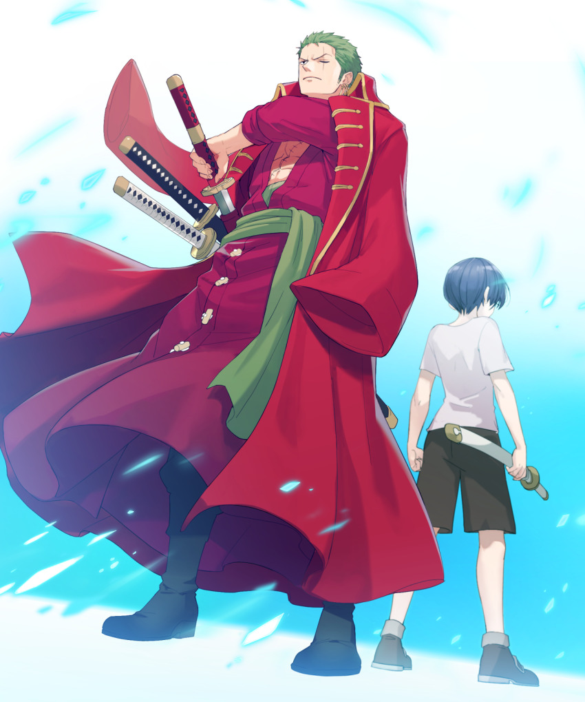 Roronoa Zoro (One Piece) Rule 34 Image