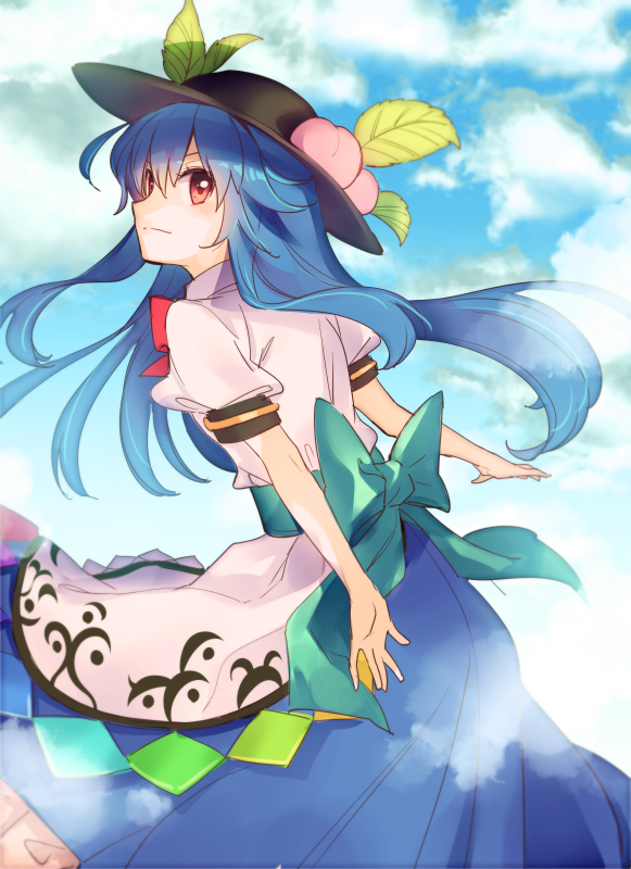 Hinanawi Tenshi (Touhou) Rule 34 Image