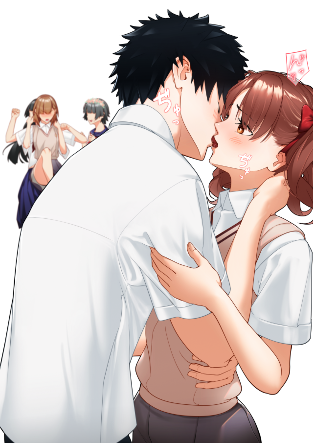 Kamijou Touma (Toaru Kagaku No Railgun) Rule 34 Image