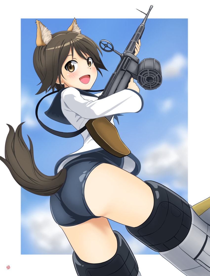 Miyafuji Yoshika (Strike Witches) Rule 34 Image