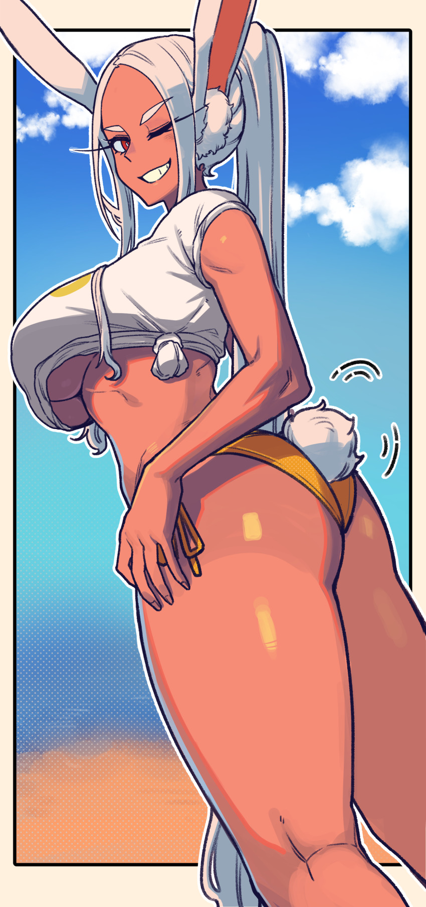 Mirko (Boku No Hero Academia) Rule 34 Image