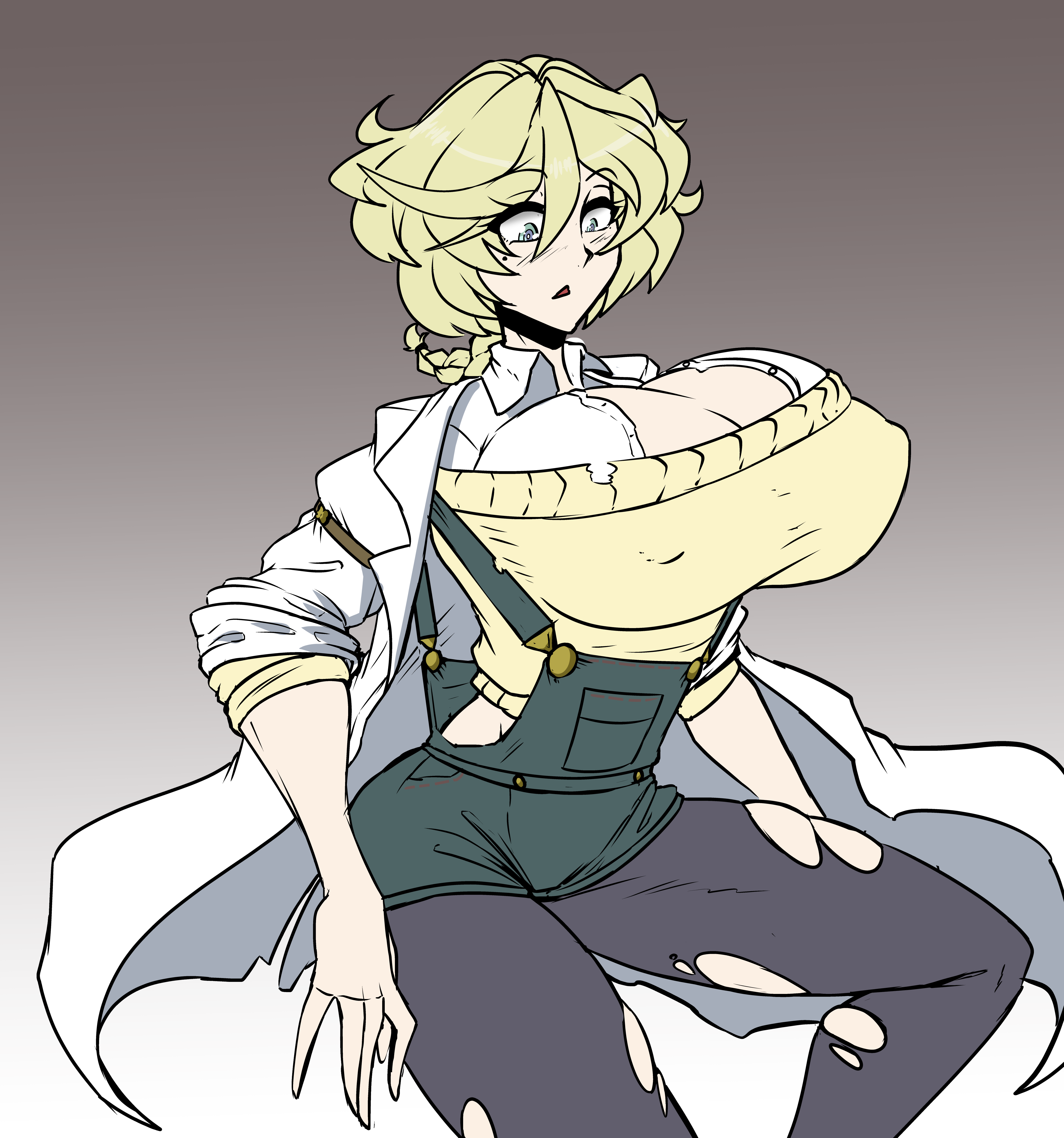 Elfnein (Senki Zesshou Symphogear) Rule 34 Image