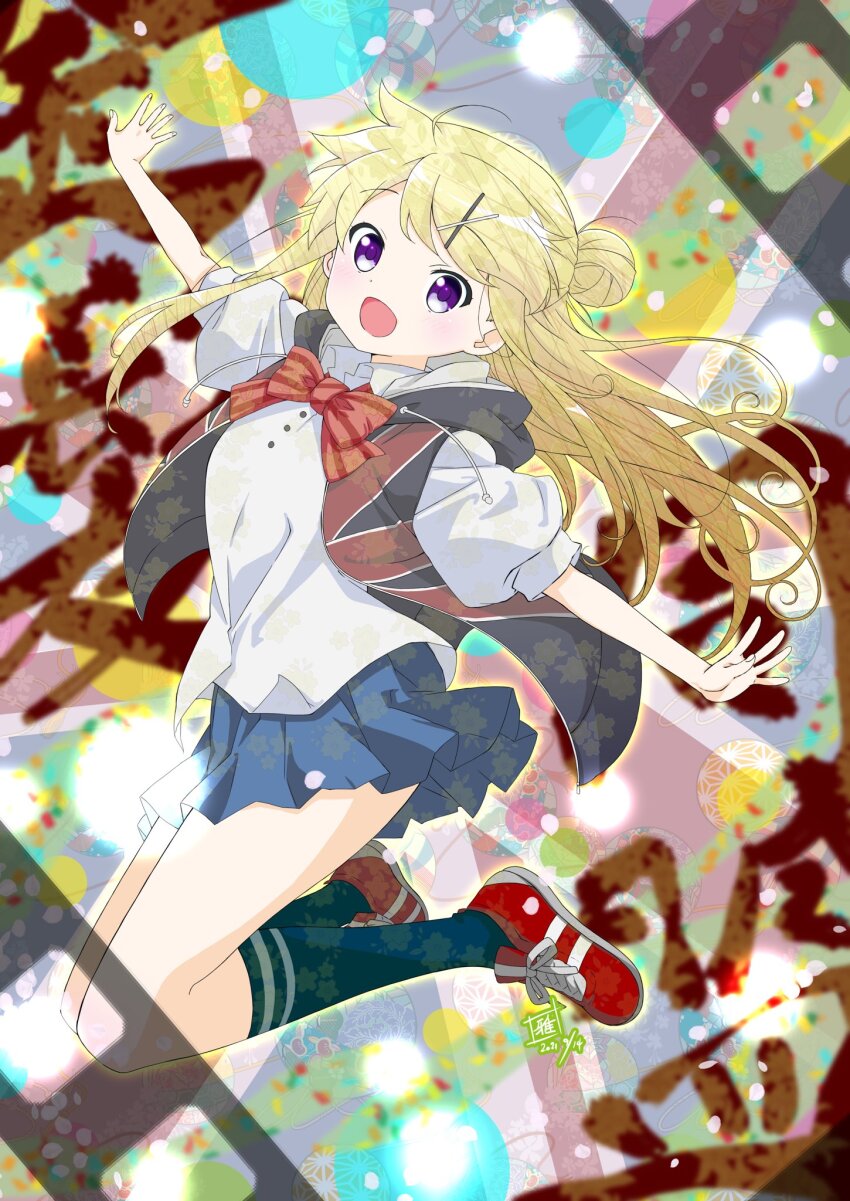 Kujou Karen (Kin-Iro Mosaic) Rule 34 Image
