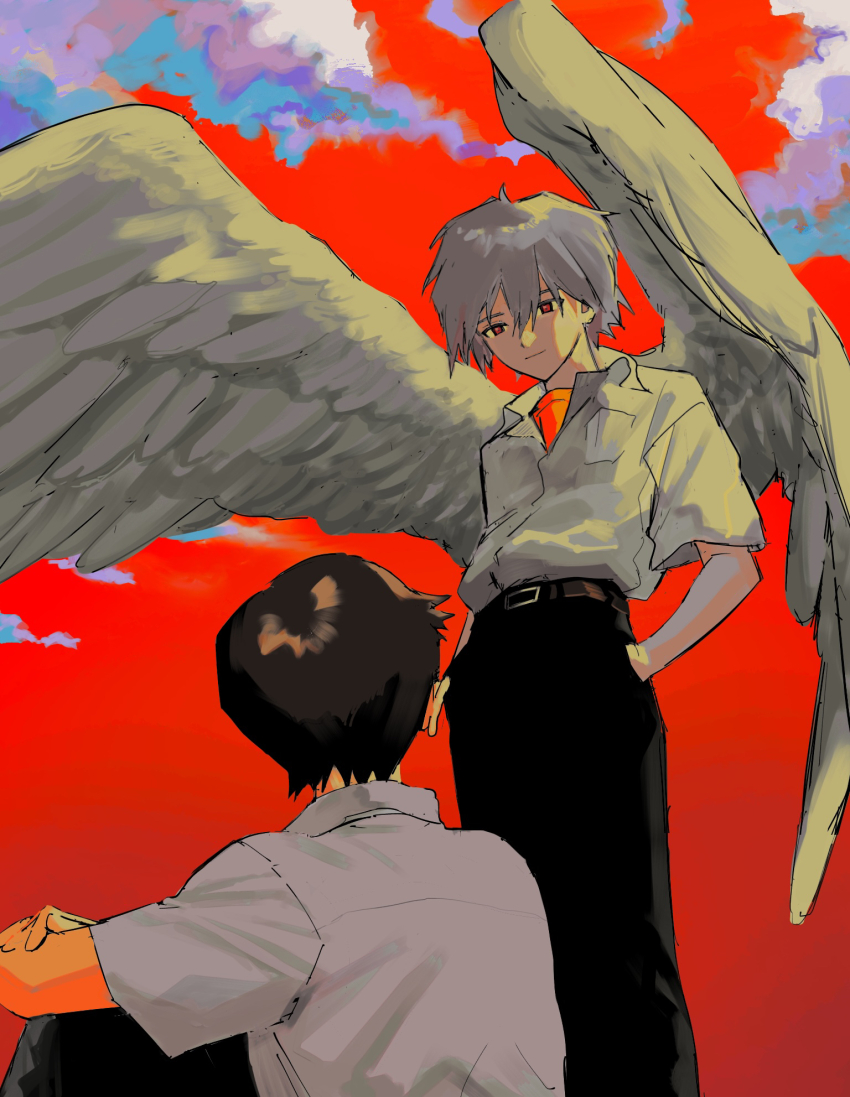Ikari Shinji (Nagisa Kaworu) Rule 34 Image