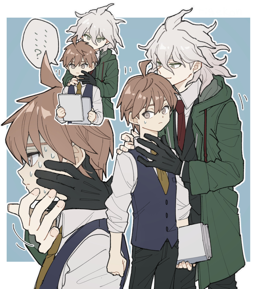 Komaeda Nagito (Danganronpa: Trigger Happy Havoc) Rule 34 Image