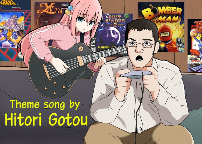 Gotoh Hitori (Angry Video Game Nerd) Rule 34 Image