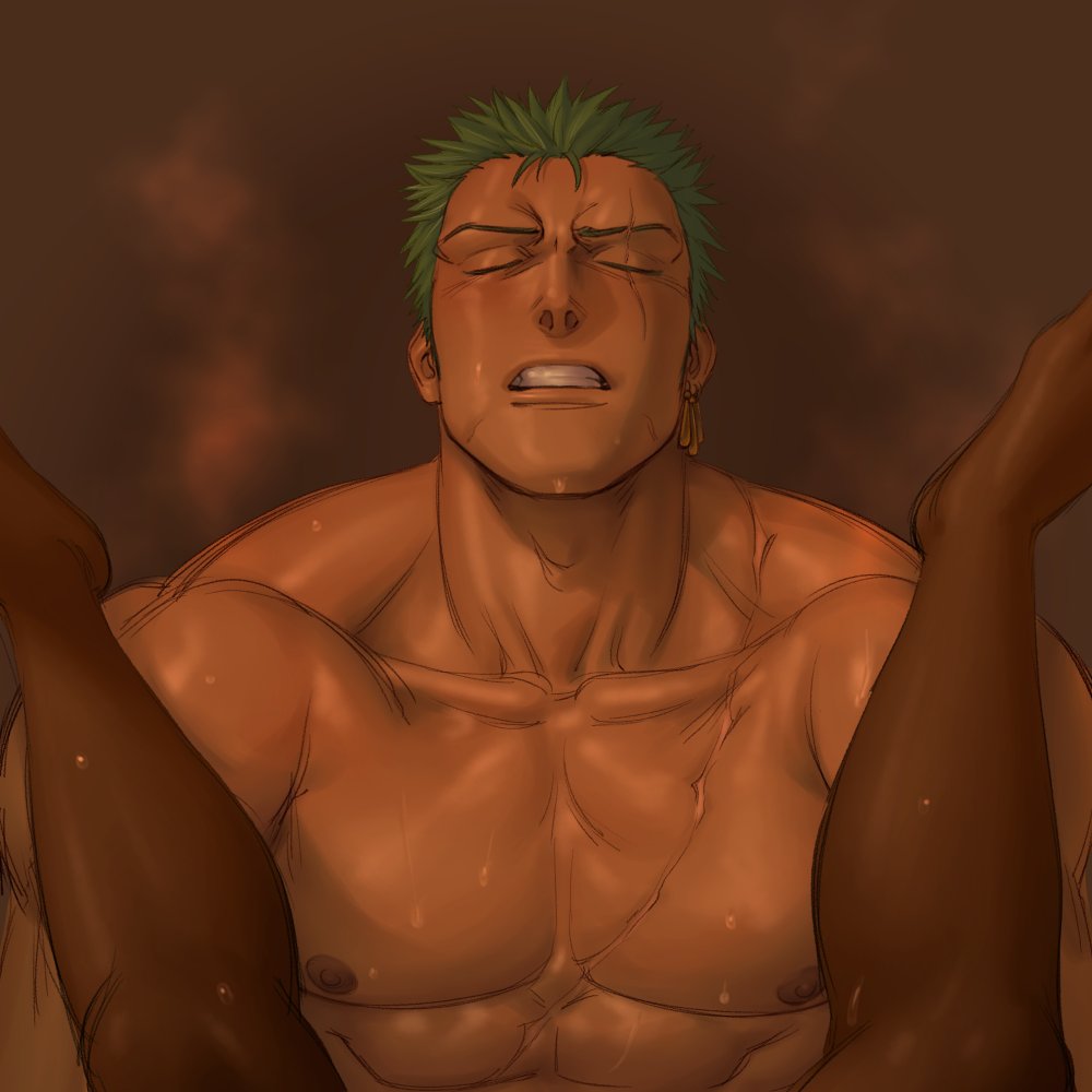 Roronoa Zoro (One Piece) Rule 34 Image