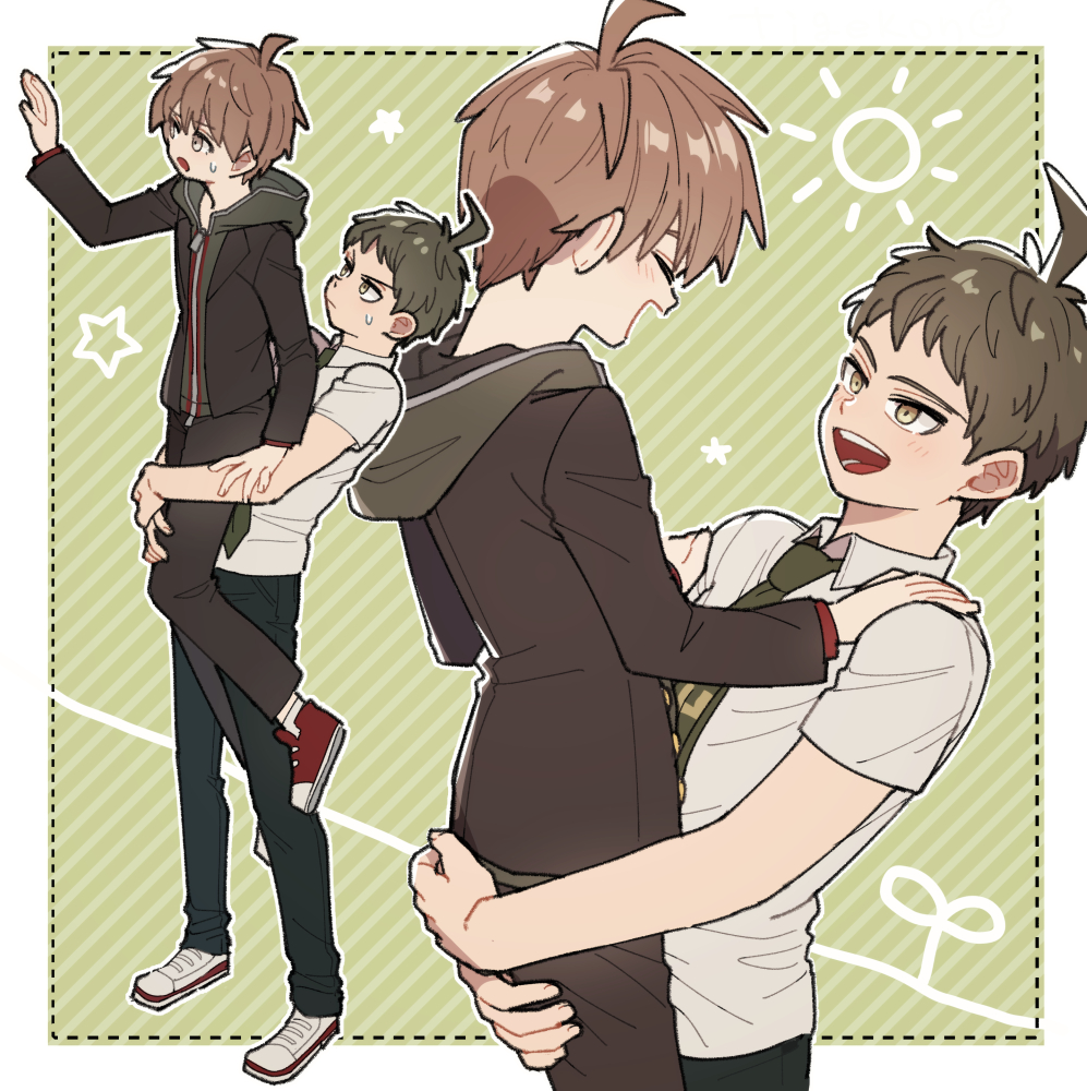 Hinata Hajime (Danganronpa: Trigger Happy Havoc) Rule 34 Image