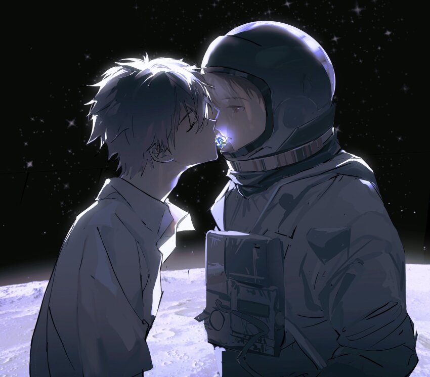 Ikari Shinji (Nagisa Kaworu) Rule 34 Image