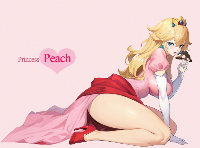 Princess Peach (Mario (Series)) Rule 34 Image