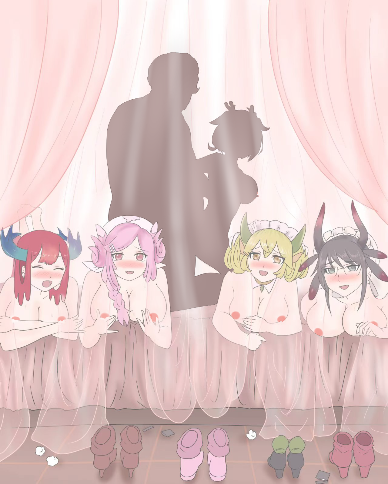House Dragonmaid (Yu-Gi-Oh!) Rule 34 Image