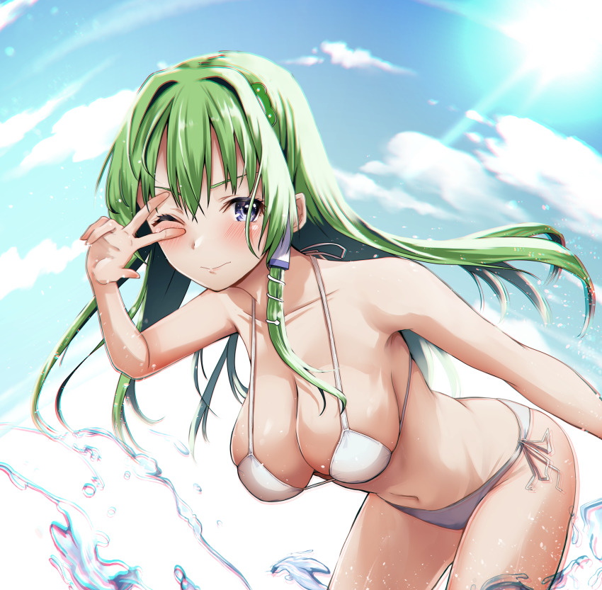 Kochiya Sanae (Touhou) Rule 34 Image