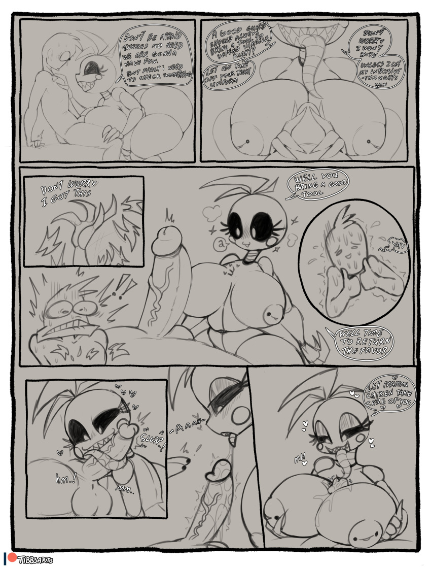 Toy Chica (Fnaf) Rule 34 Image