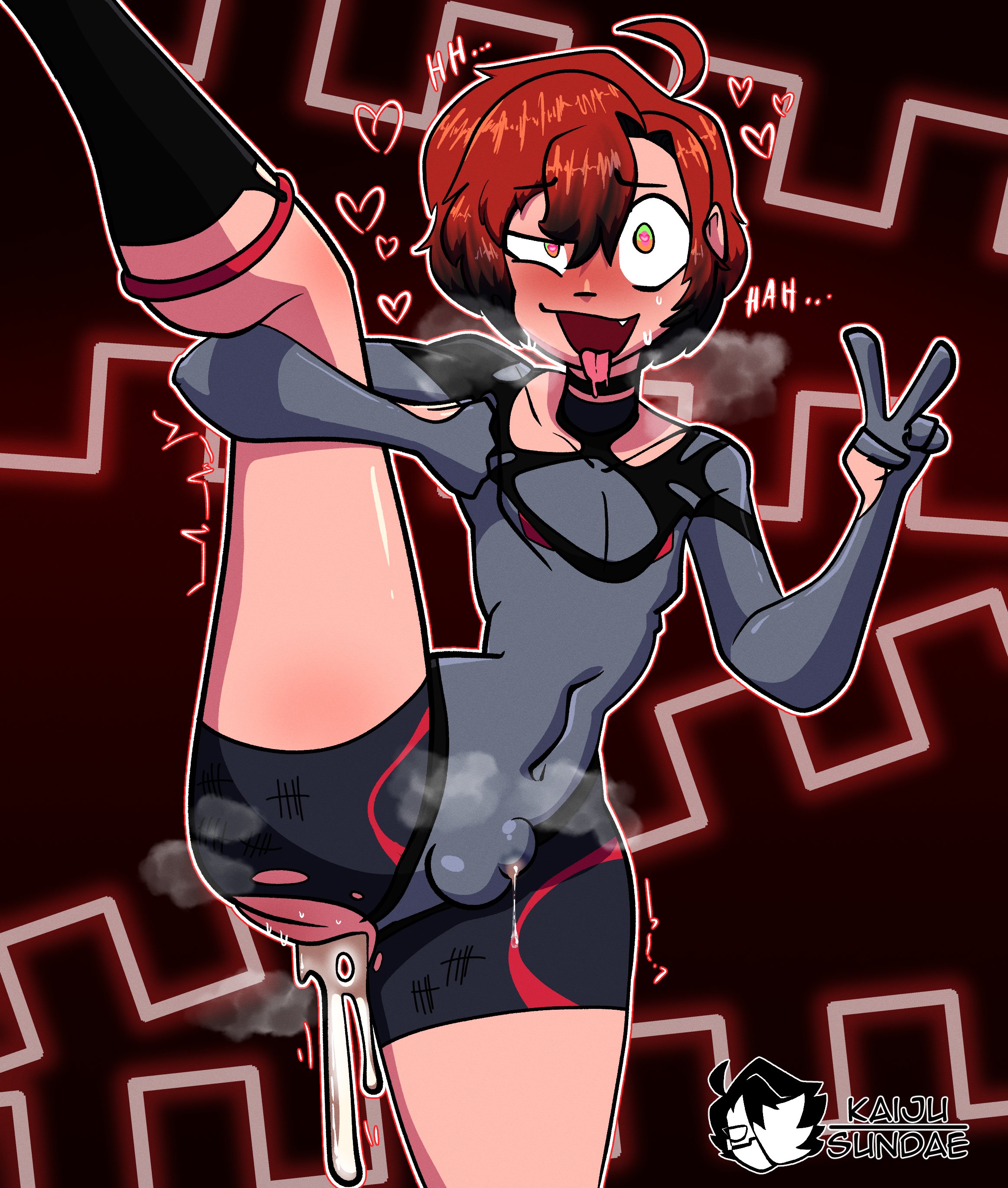 Machina X Flayon (Holostars) Rule 34 Image