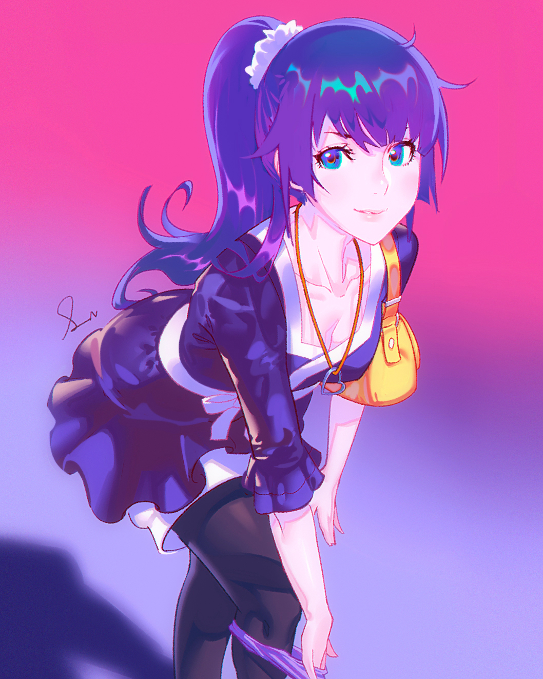 Senjougahara Hitagi (Bakemonogatari) Rule 34 Image