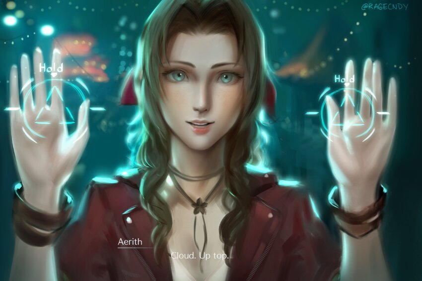 Aerith Gainsborough (Final Fantasy) Rule 34 Image