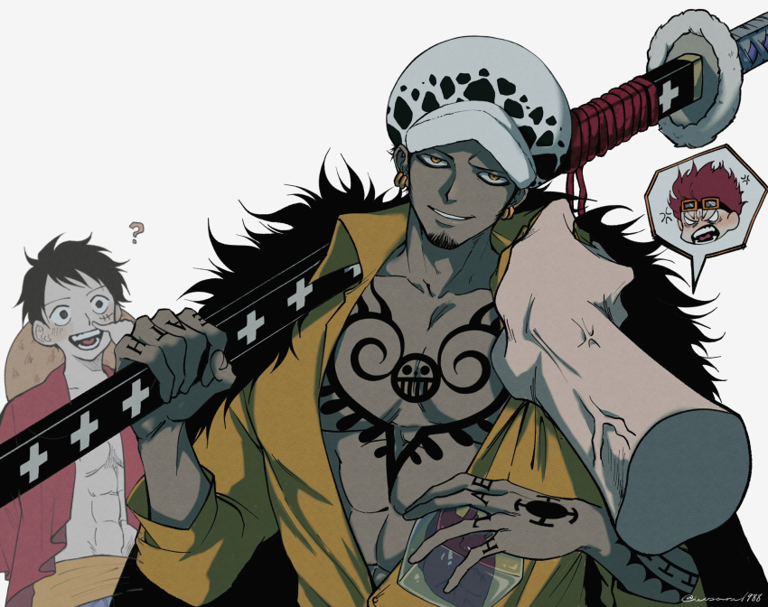 Eustass Kid (Monkey D. Luffy) Rule 34 Image