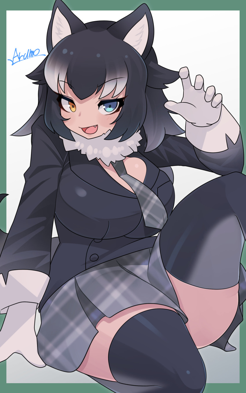 Grey Wolf (Kemono Friends) Rule 34 Image
