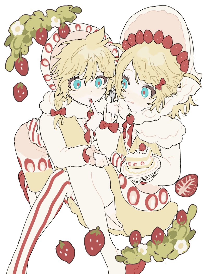 Kagamine Len (Strawberry Shortcake) Rule 34 Image