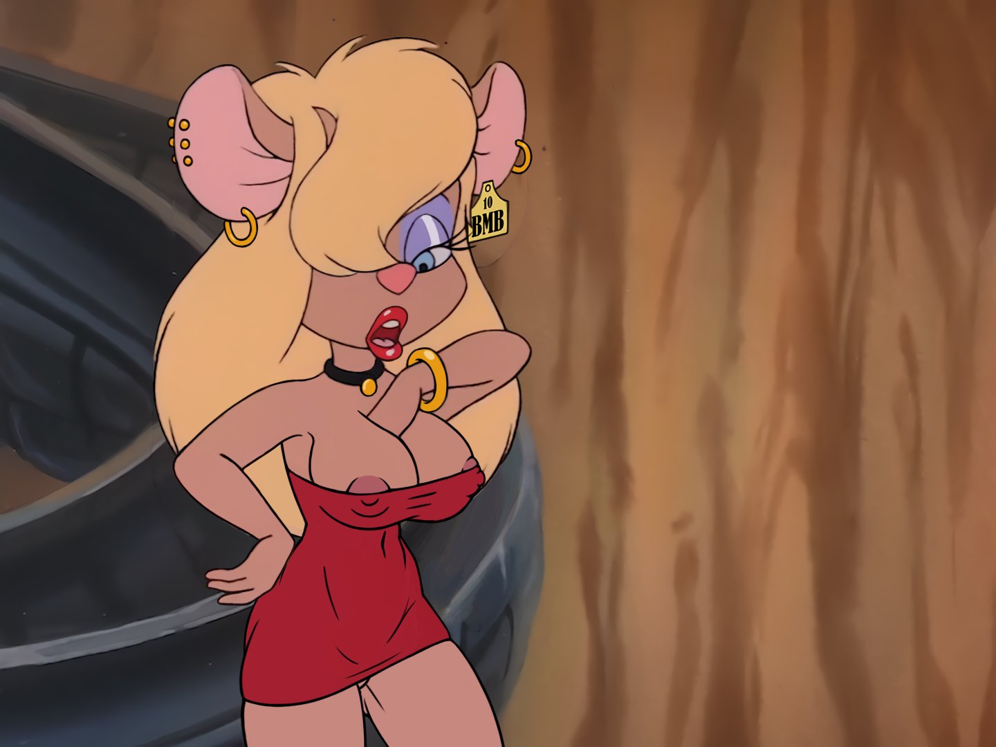 Gadget Hackwrench (Chip 'N Dale Rescue Rangers) Rule 34 Image