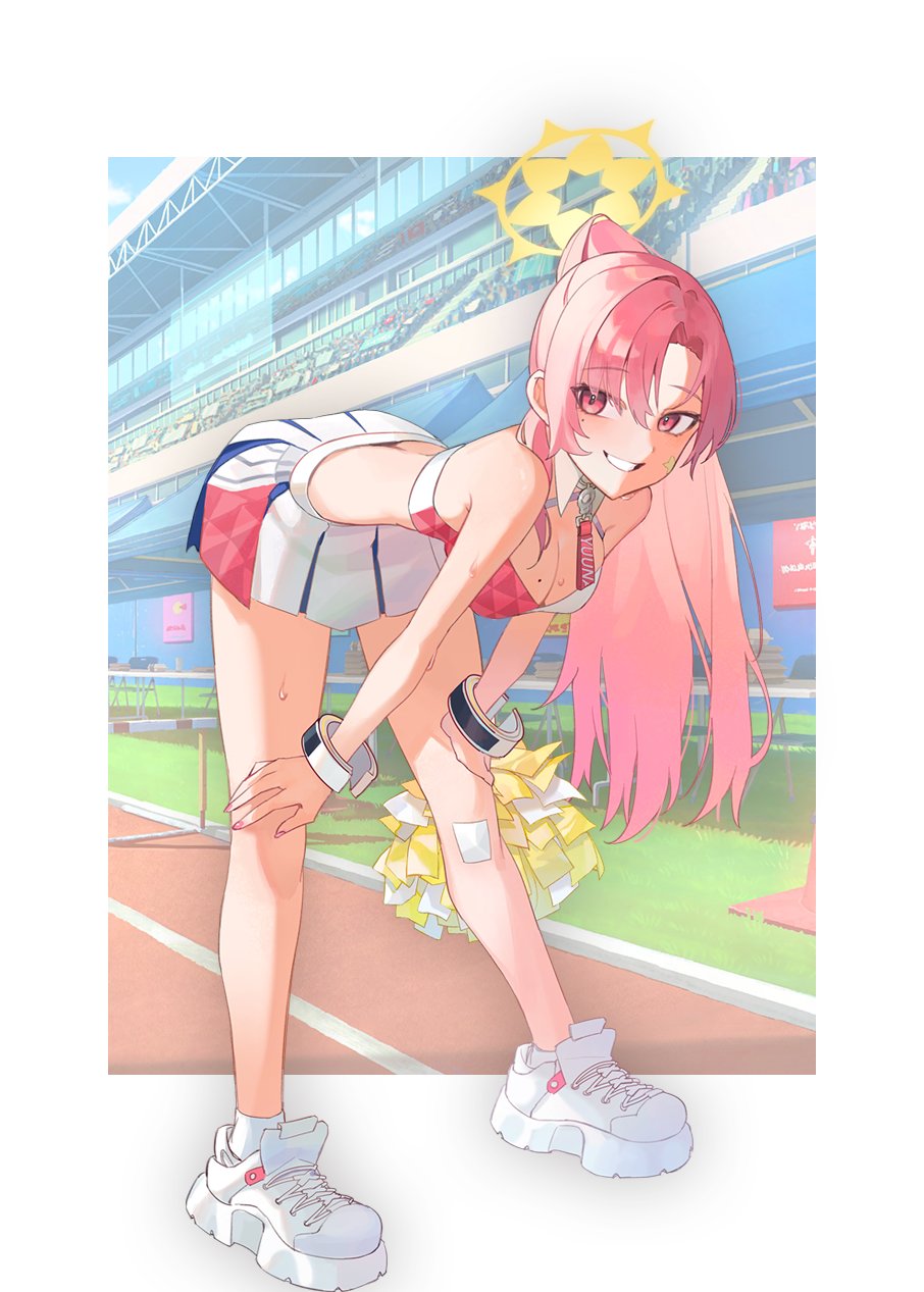 Millennium Cheerleader Outfit (Blue Archive) Rule 34 Image