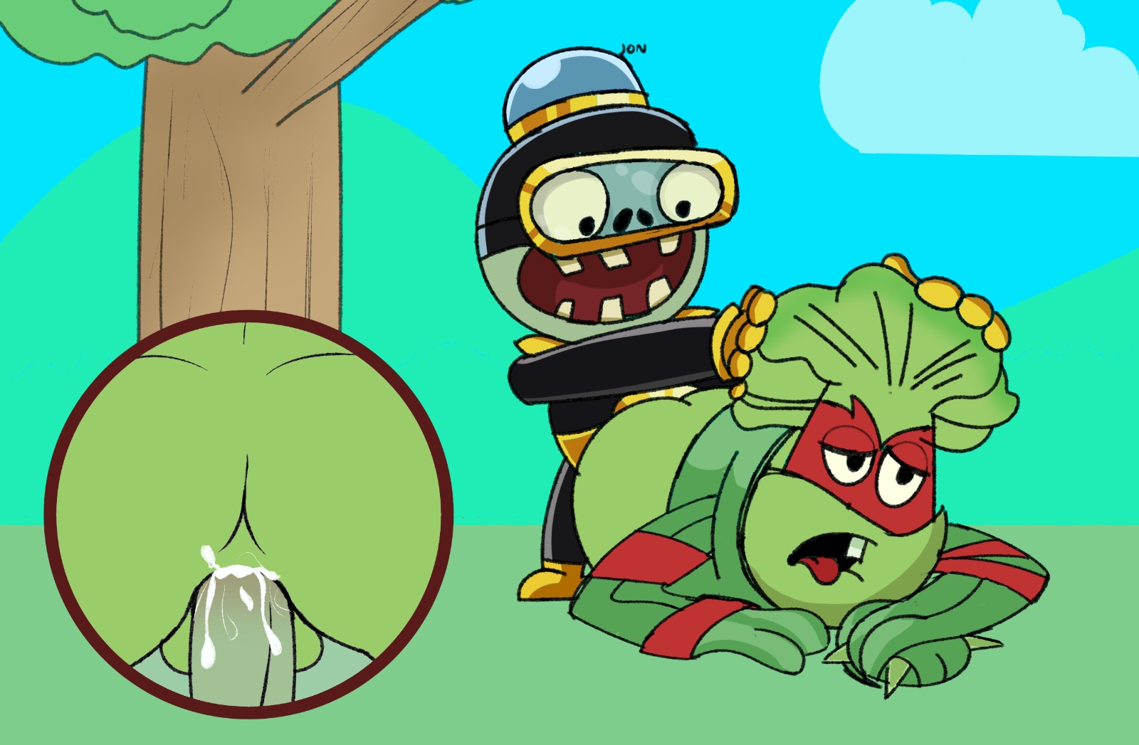 Bonk Choy (Pvz) Rule 34 Image