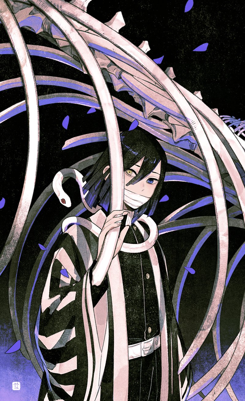 Iguro Obanai (Kimetsu No Yaiba) Rule 34 Image