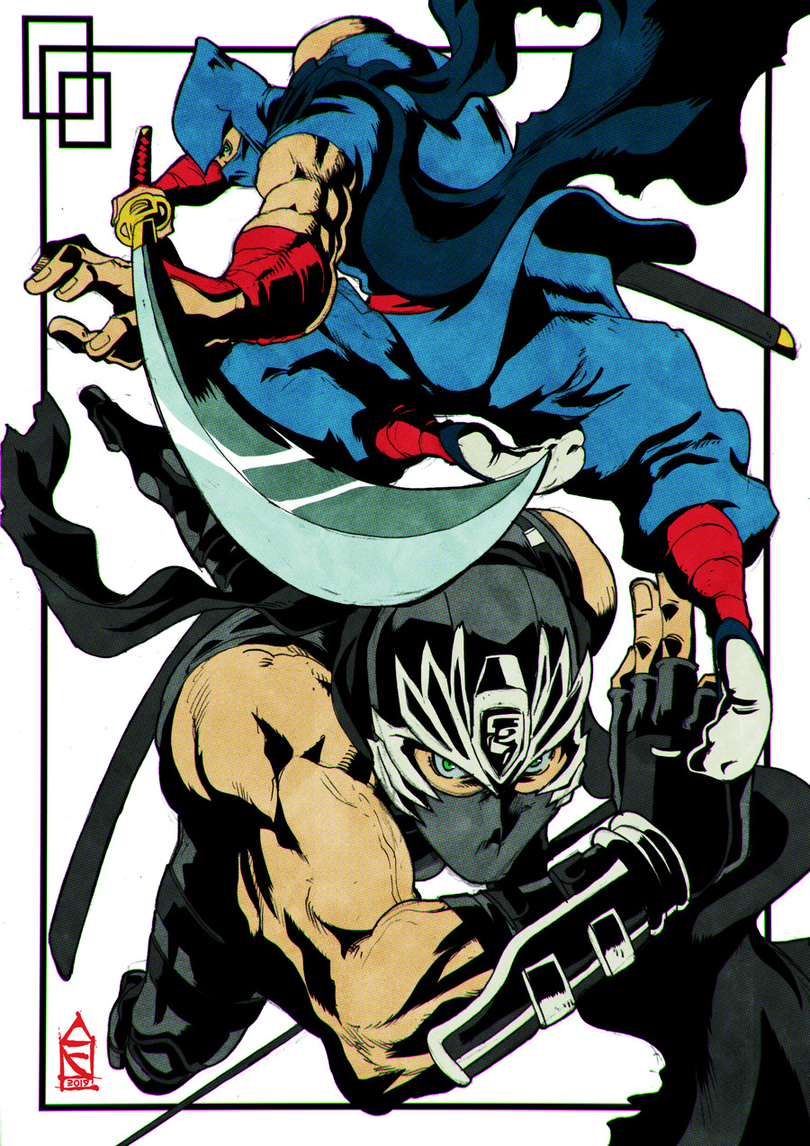 Ryu Hayabusa (Dead Or Alive) Rule 34 Image