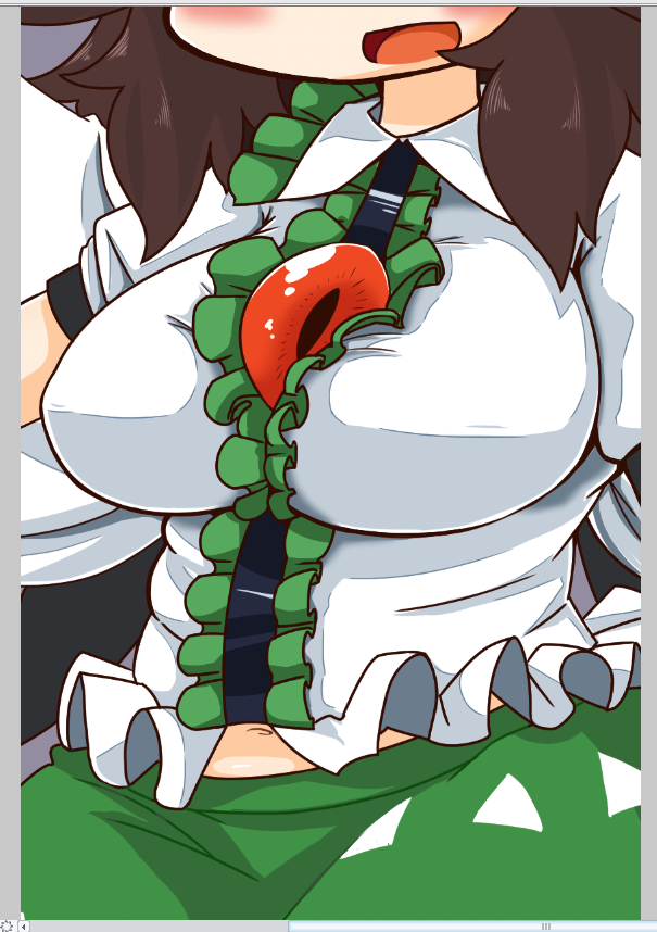 Reiuji Utsuho (Touhou) Rule 34 Image