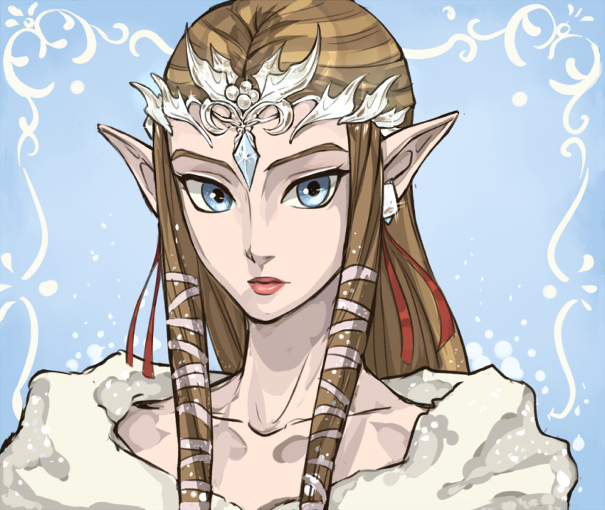 Princess Zelda (Christmas) Rule 34 Image