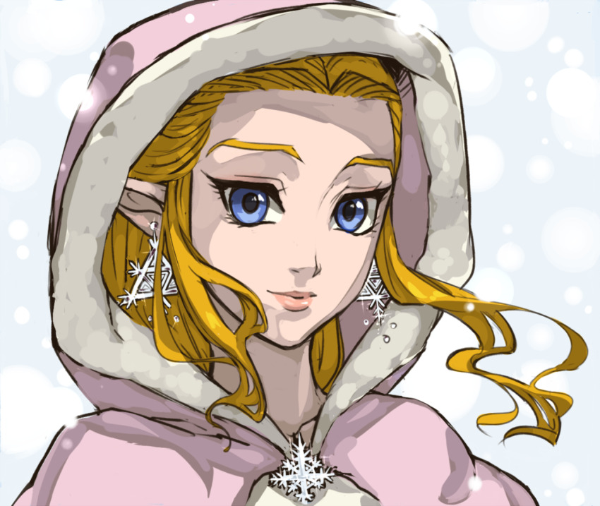 Princess Zelda (Christmas) Rule 34 Image