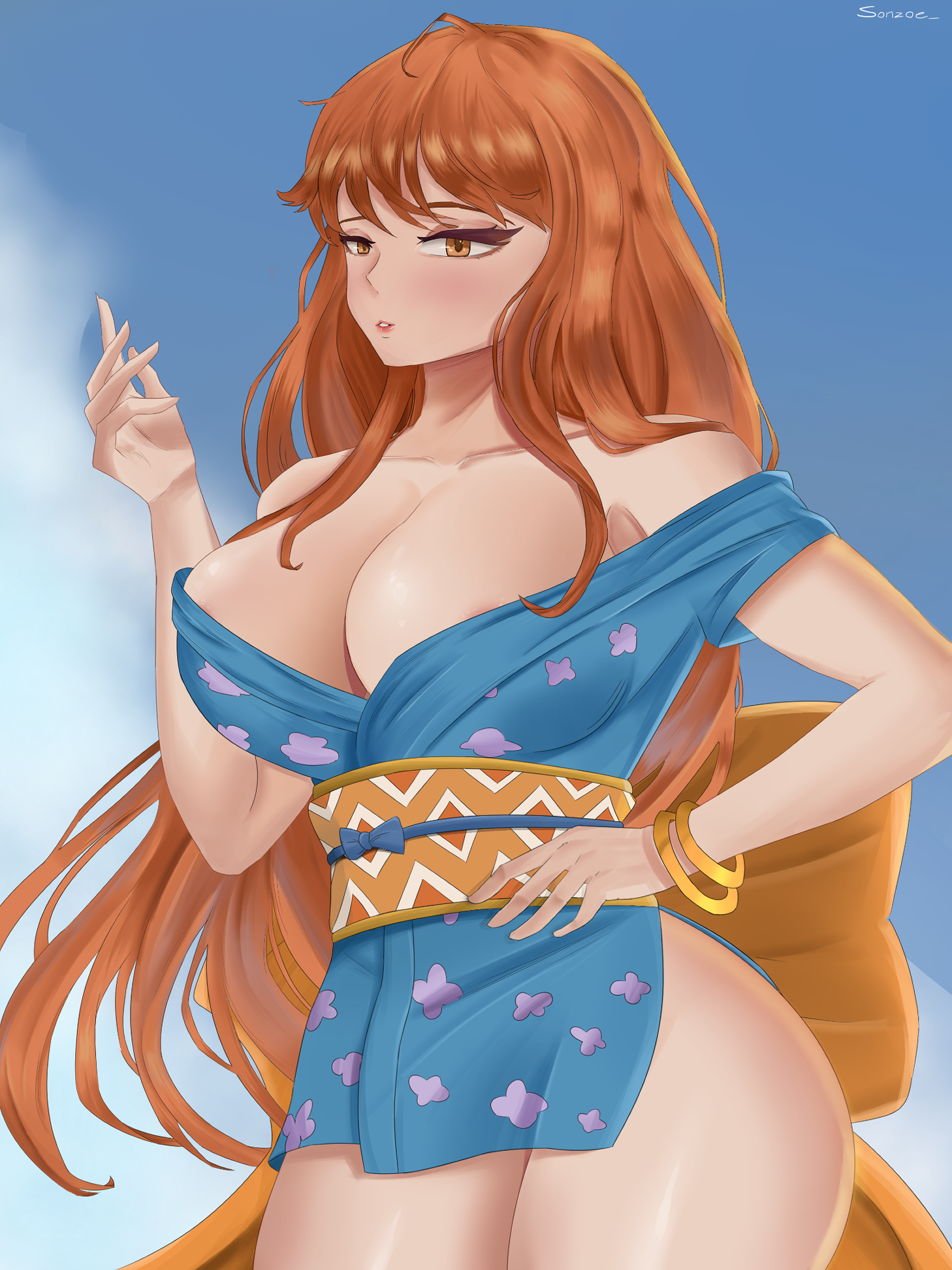 Nami (One Piece) Rule 34 Image